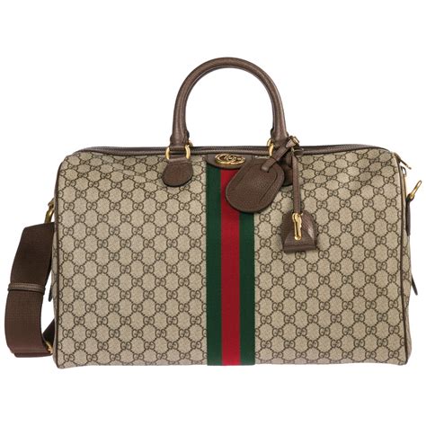 men's gucci travel bag|weekend bags and travel Gucci.